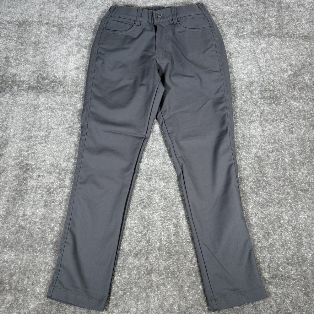 Bear Bottom Pants Men's Small Gray Straight Leg Performance‎ Stretch Hiking